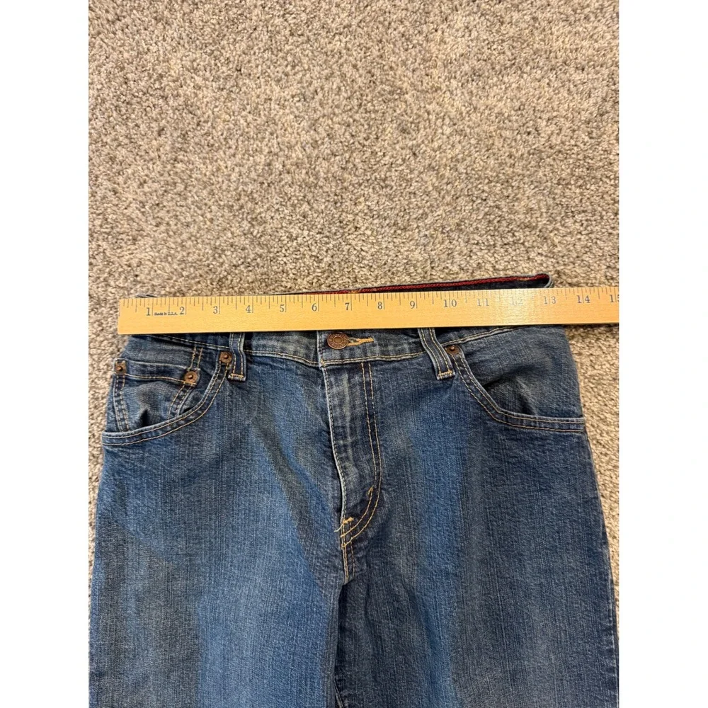 Levis 550 Relaxed‎ Boot Cut Jeans Womens Blue Denim Comfort Fit Classic 6S MIS
